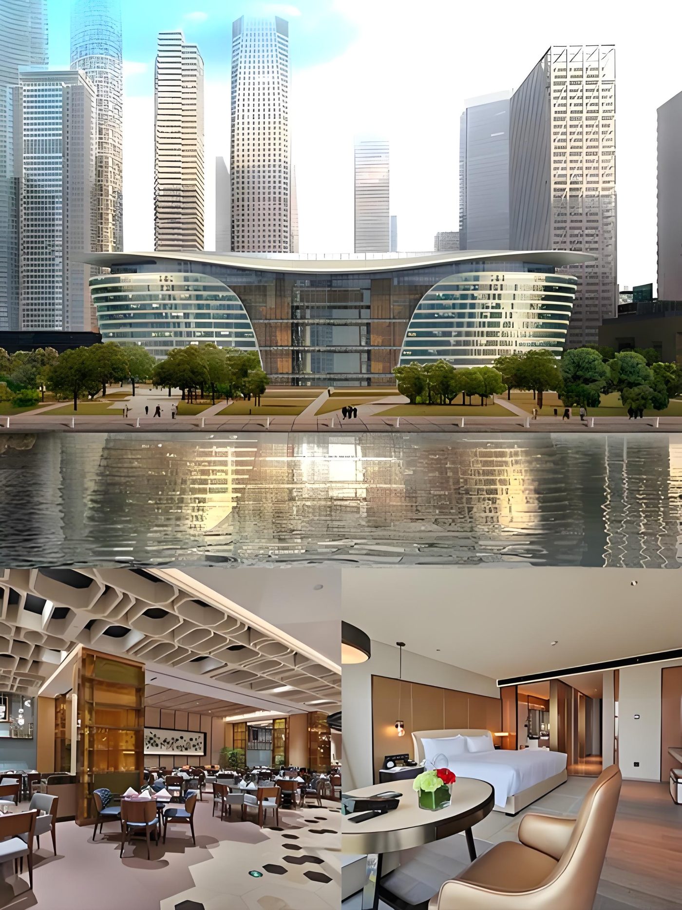 天津于家堡洲际酒店及周边环境